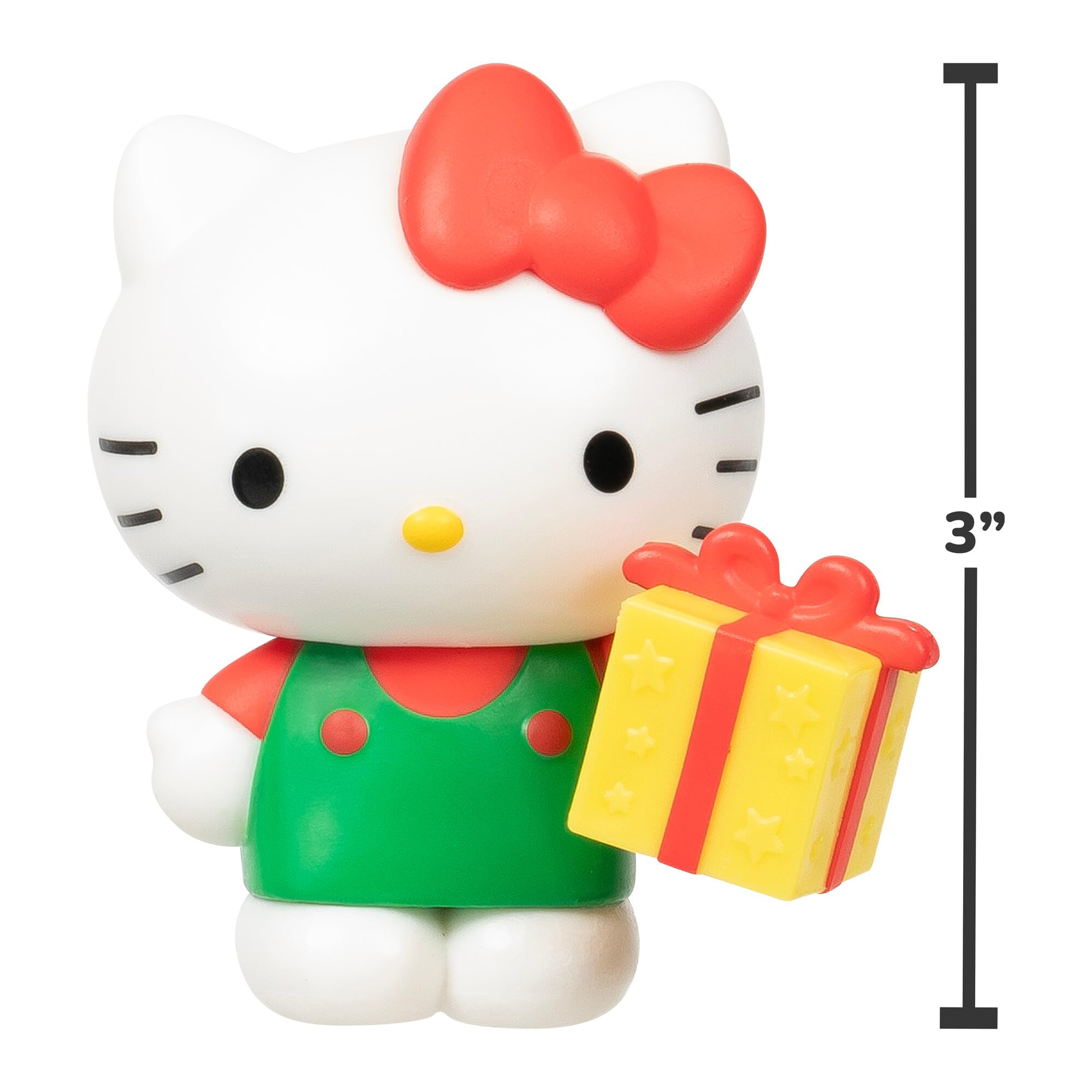 Hello Kitty and Friends Holiday Advent Calendar - 24 Exclusive Items - Seasonal Toys for Kids - Officially Licensed Sanrio Product from Jazwares - Ages 6+