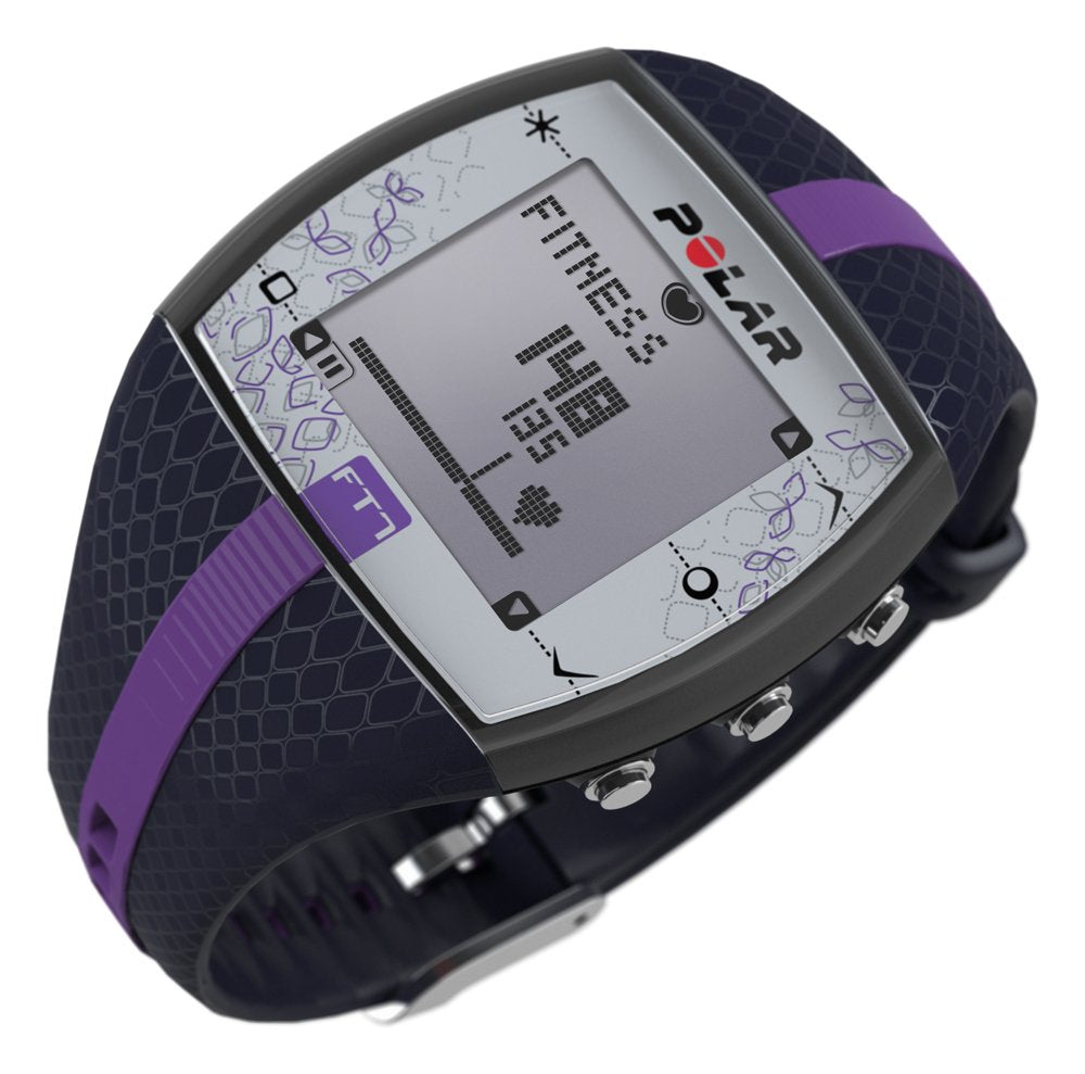 POLAR FT7 Heart Rate Monitor Workout Watch, Blue/Lilac