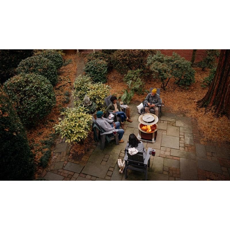 Breeo Outpost™ Heat Deflector X24 | Compatible with Y Series and X Series Smokeless Fire Pit | Maximize Hot Airflow | USA Made | Live-Fire Cooking Accessory (Heat Deflector ONLY)