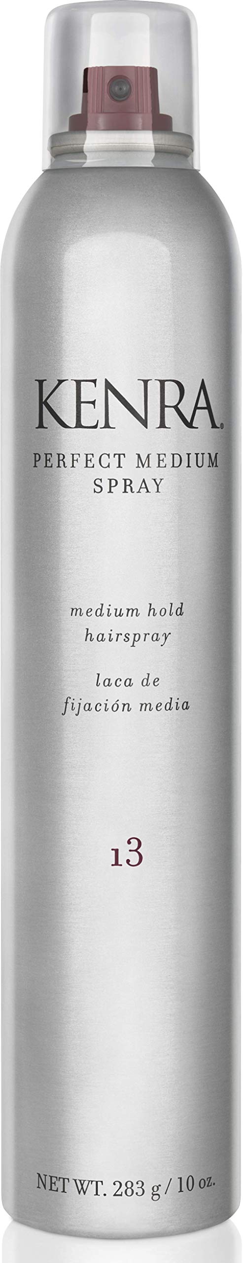 Kenra Perfect Medium Spray 13 50% | Provides Styling Control Without Stiffness | Medium Hold | Fast-Drying Formulation | High Shine Finish | All Hair Types | 10 oz