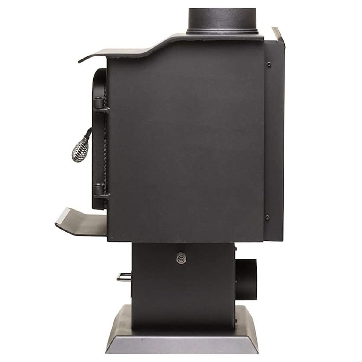 Ashley Hearth Pedestal Wood Burning Stove, Heats 1,200 Sq. Ft., EPA Certified, AW1120E-P, Black