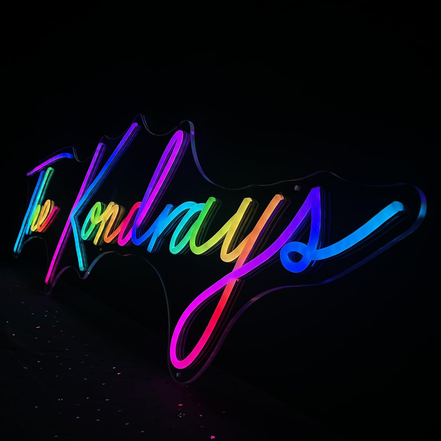 Qzeuoucu Custom Neon Sign,LED Neon Signs Customizable For Wall Decor,Kids Name Sign and Birthday Gift,Wedding Party Room Decorations,Personalized Neon Light Optional battery powered