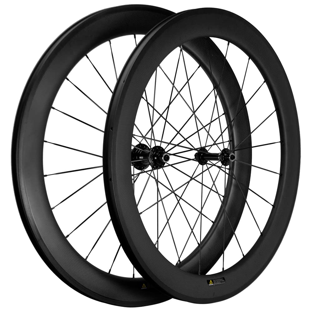 Sunrise Bike Carbon Wheels 60mm Depth 25mm Width Clincher Wheelset 700c Road Cycling Rim
