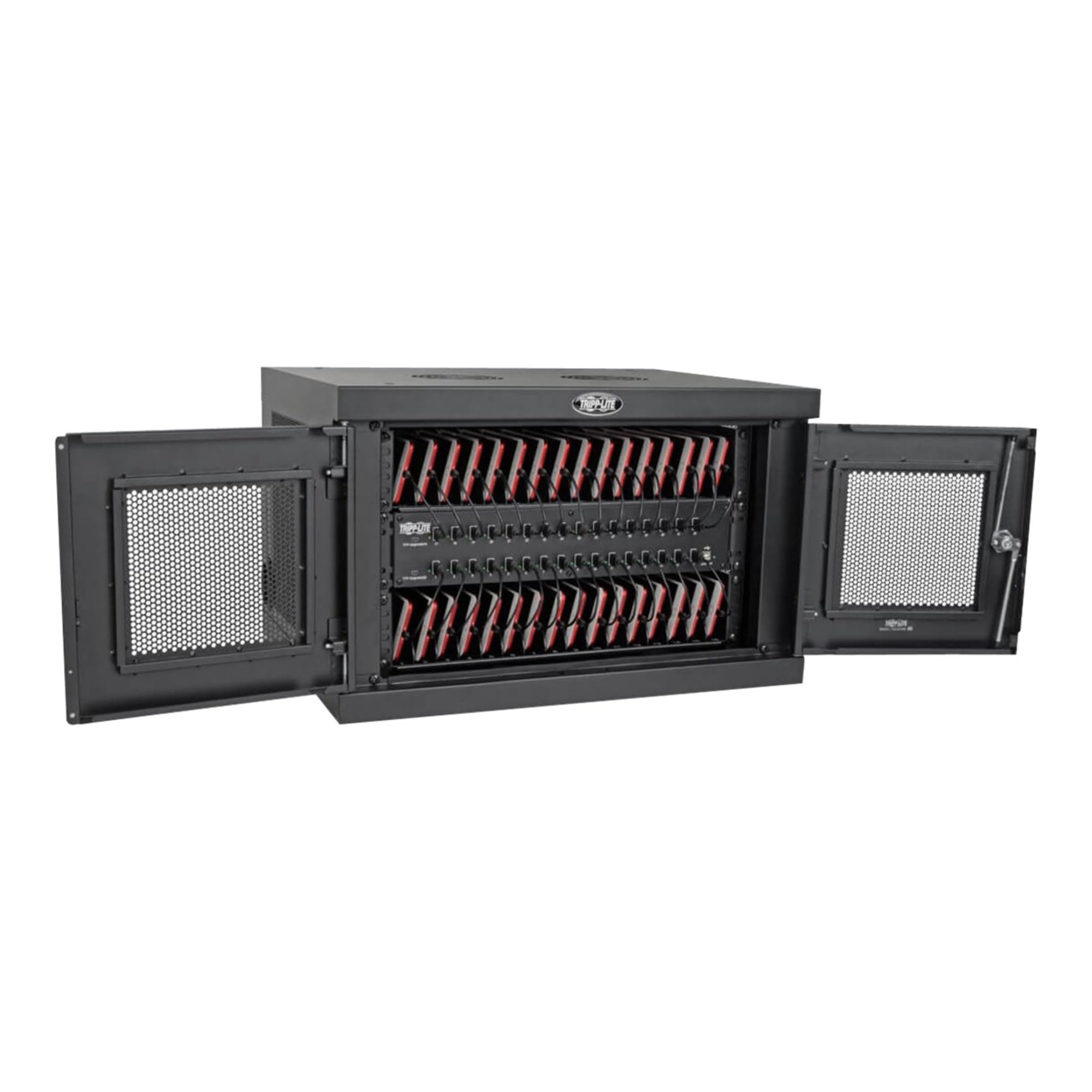 TRIPP LITE 32-Port USB Charging Storage Station Cell Phone Smartphones Sync (CSD32USB)