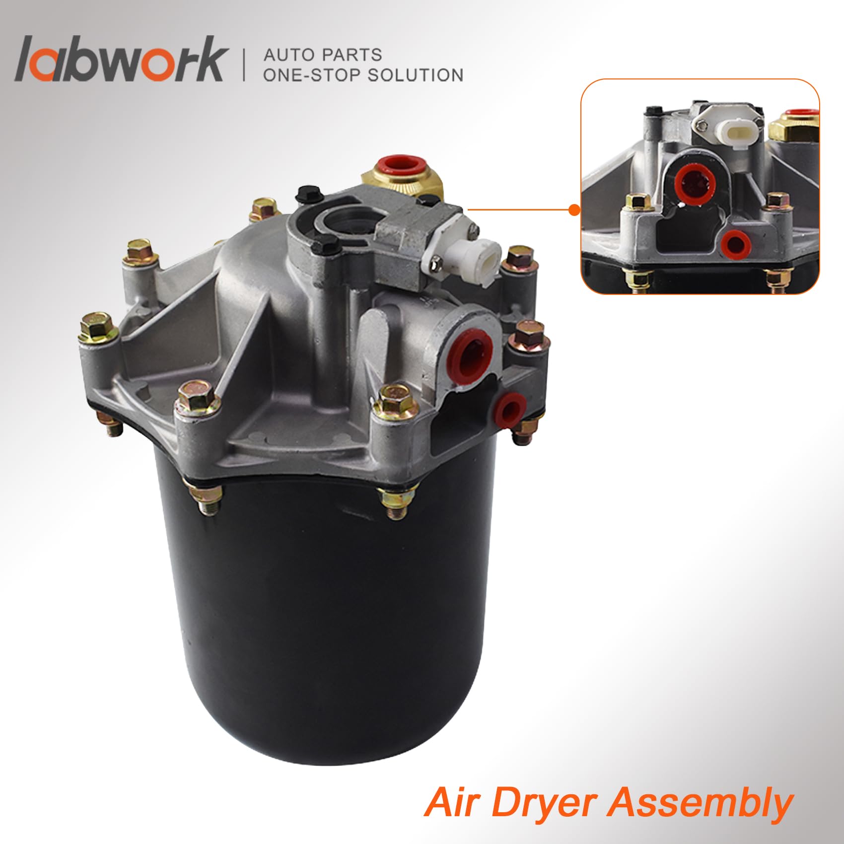 Air Dryer Assembly 12 Volt 12V AD9 Style - Displace for 065225 26QE377