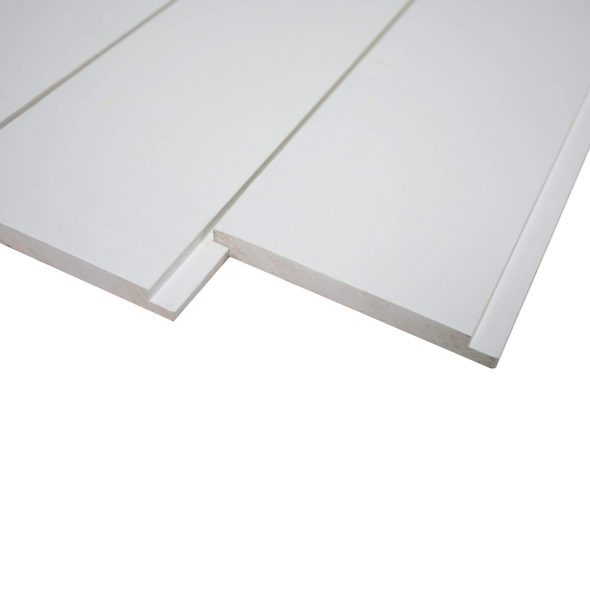 9/16 in. x 7-1/4 in. x 7 ft. Primed Wood Nickel Gap Ship Lap Board (6-Pieces Per Box)