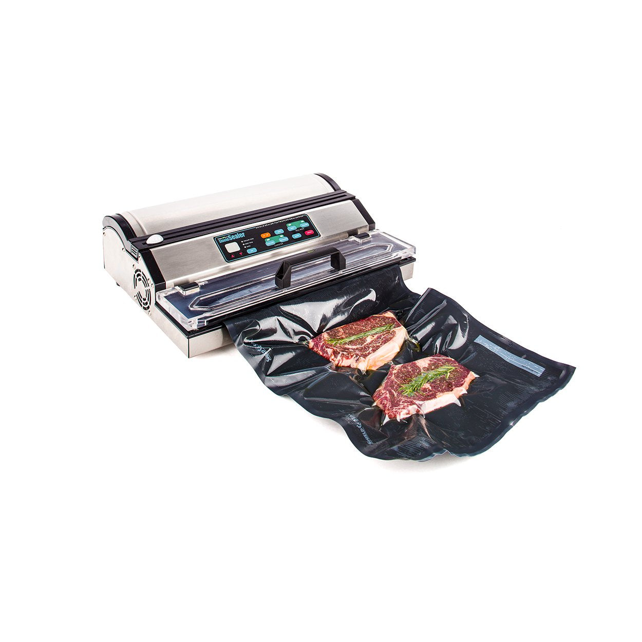 ShieldNSeal Vacuum Seal Bags (Black and Clear, 15" x 20")