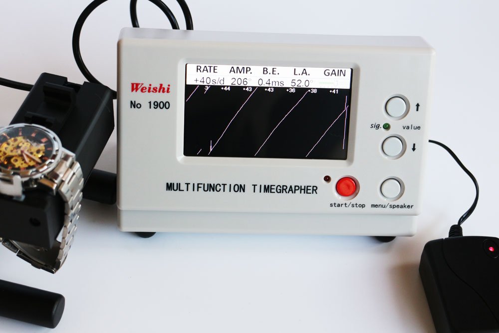 OTOOLWORLD New Coaxial MTG Watch Tester Timing Multifunction Timegrapher LCD Screen NO.1900