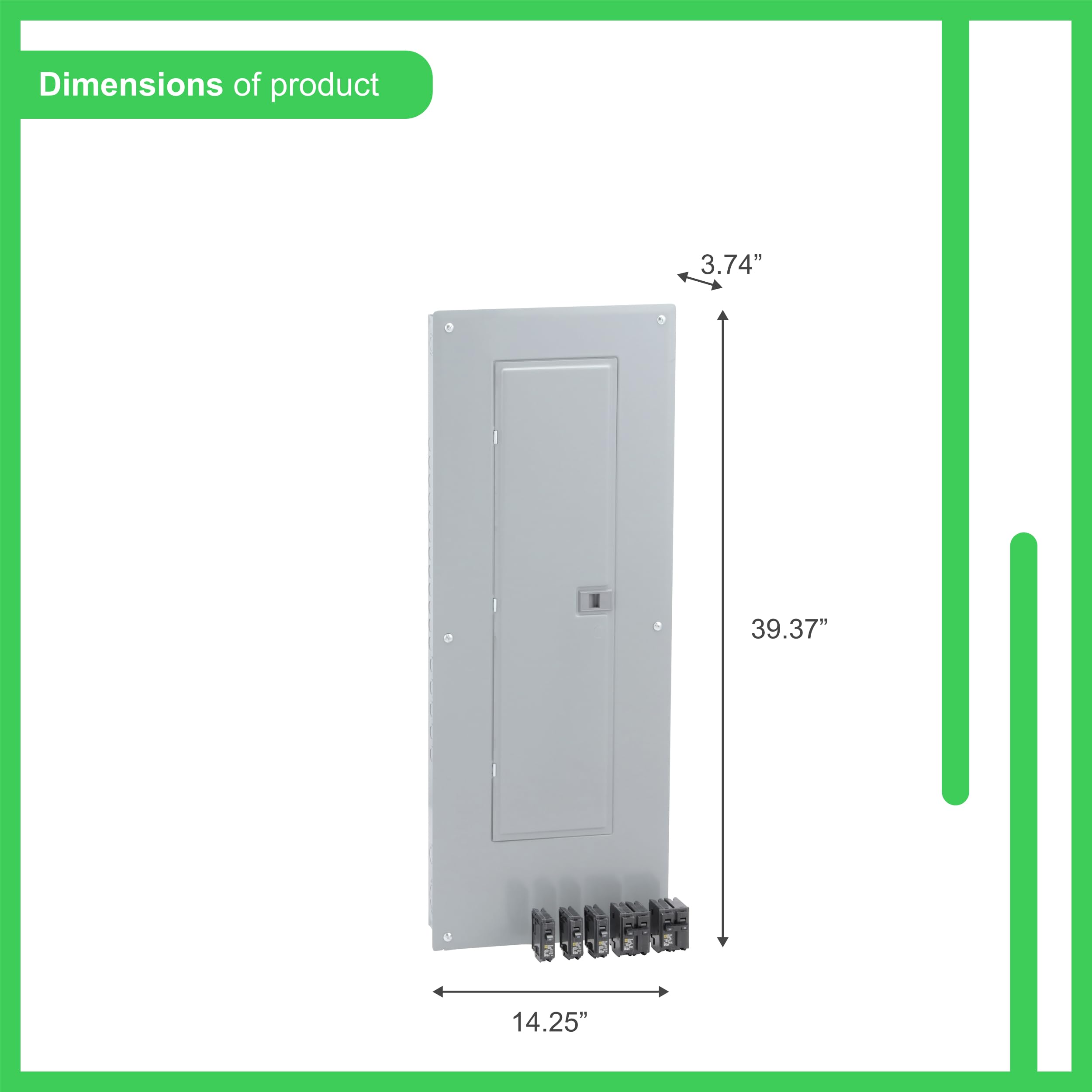 Square D - HOM4080M200PCVP 200A VALU PK Load Center