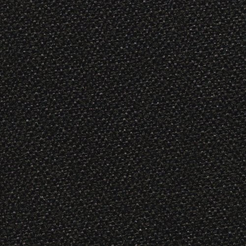 Quartet Bulletin Board, Fabric, 3' x 2', Frameless, High-Density Fiberboard, Oval Office, Black (7683BK)
