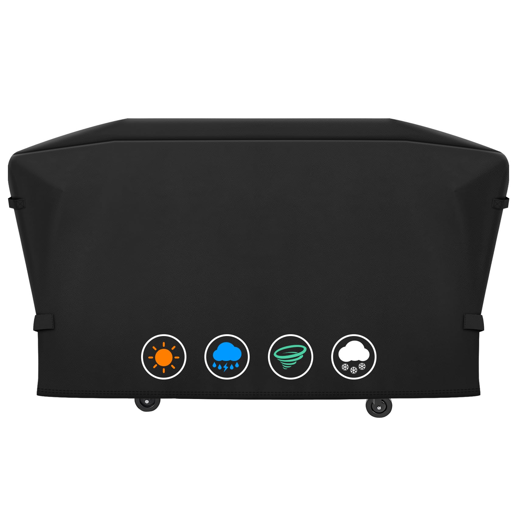 Heavy Duty 600D Polyester Cover Compatible with Members Mark 4-Burner Outdoor Flat Top Gas Griddle, 600D Heavy Duty Waterproof for Member's Mark 36 Inch Griddle Replacement Cover