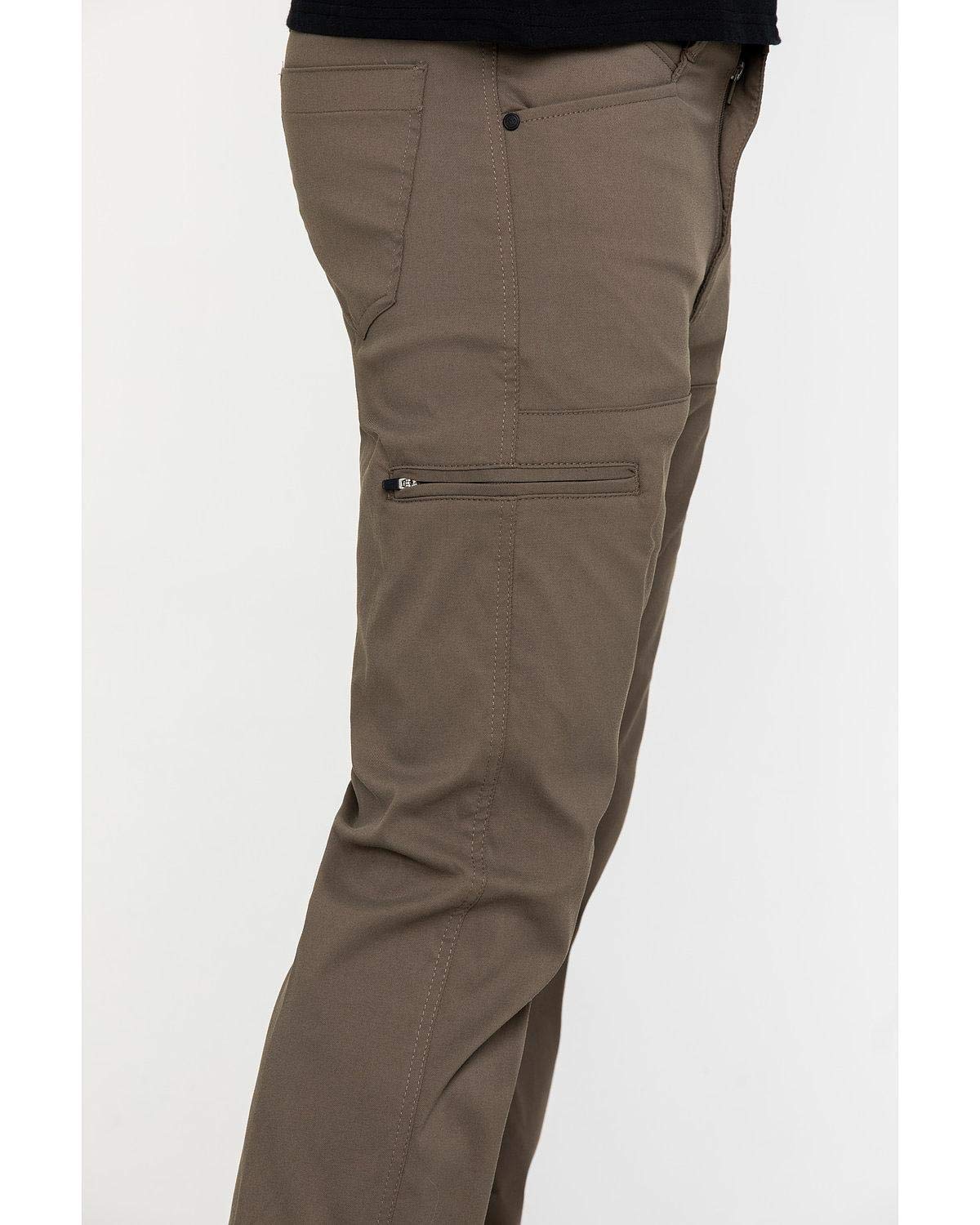 ATG by Wrangler Men's Synthetic Utility Pant, morel, 42W x 34L