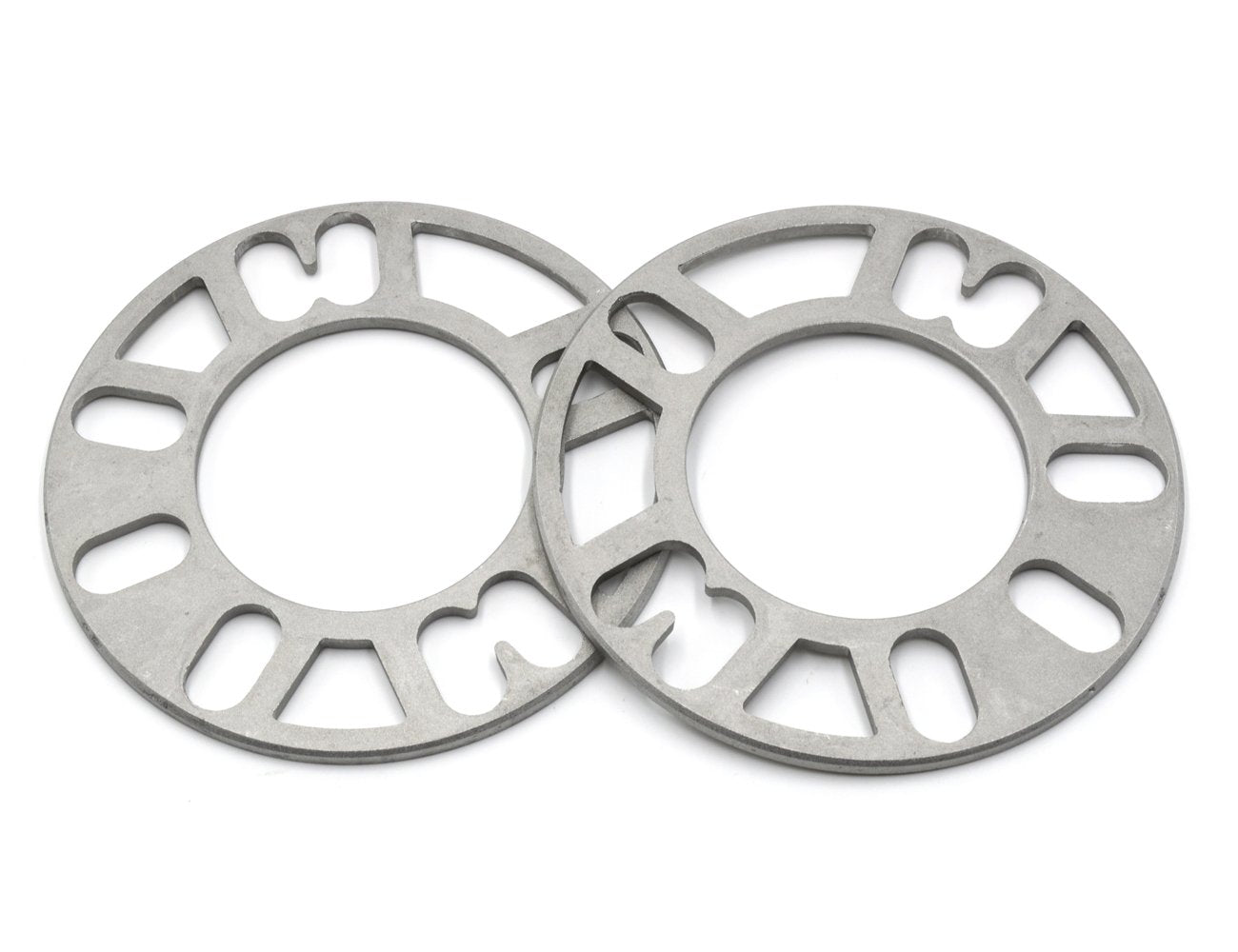 GoldenSunny Pack of 2, Aluminum Alloy 4 and 5 Lug 5mm Thickness Universal Wheel Spacers - Fit PCD 98-120