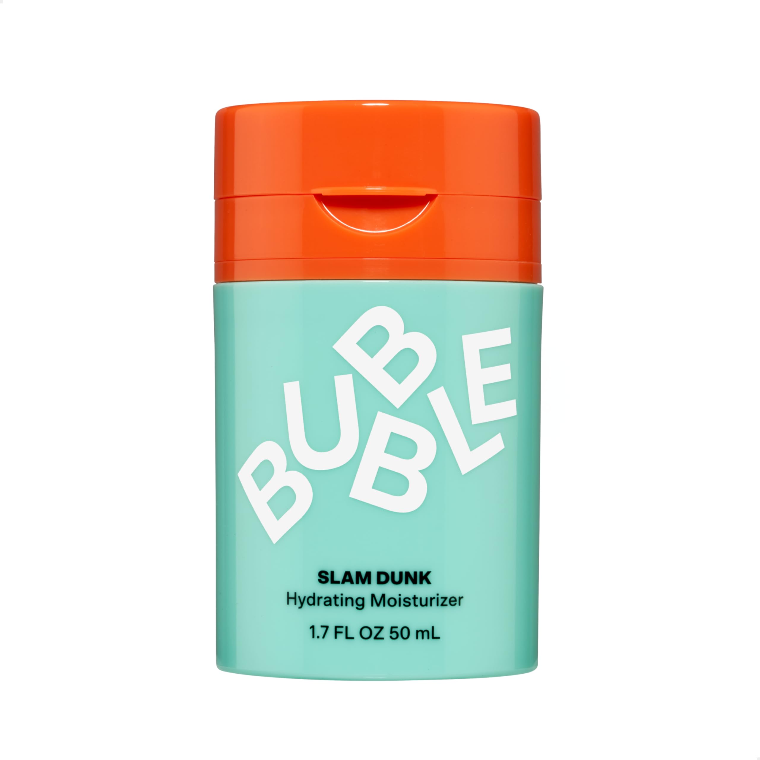 Bubble Skincare Slam Dunk Face Moisturizer - Hydrating Face Cream for Dry Skin Made with Vitamin E + Aloe Vera Juice for a Glowing Complexion - Skin Care with Blue Light Protection (50ml)