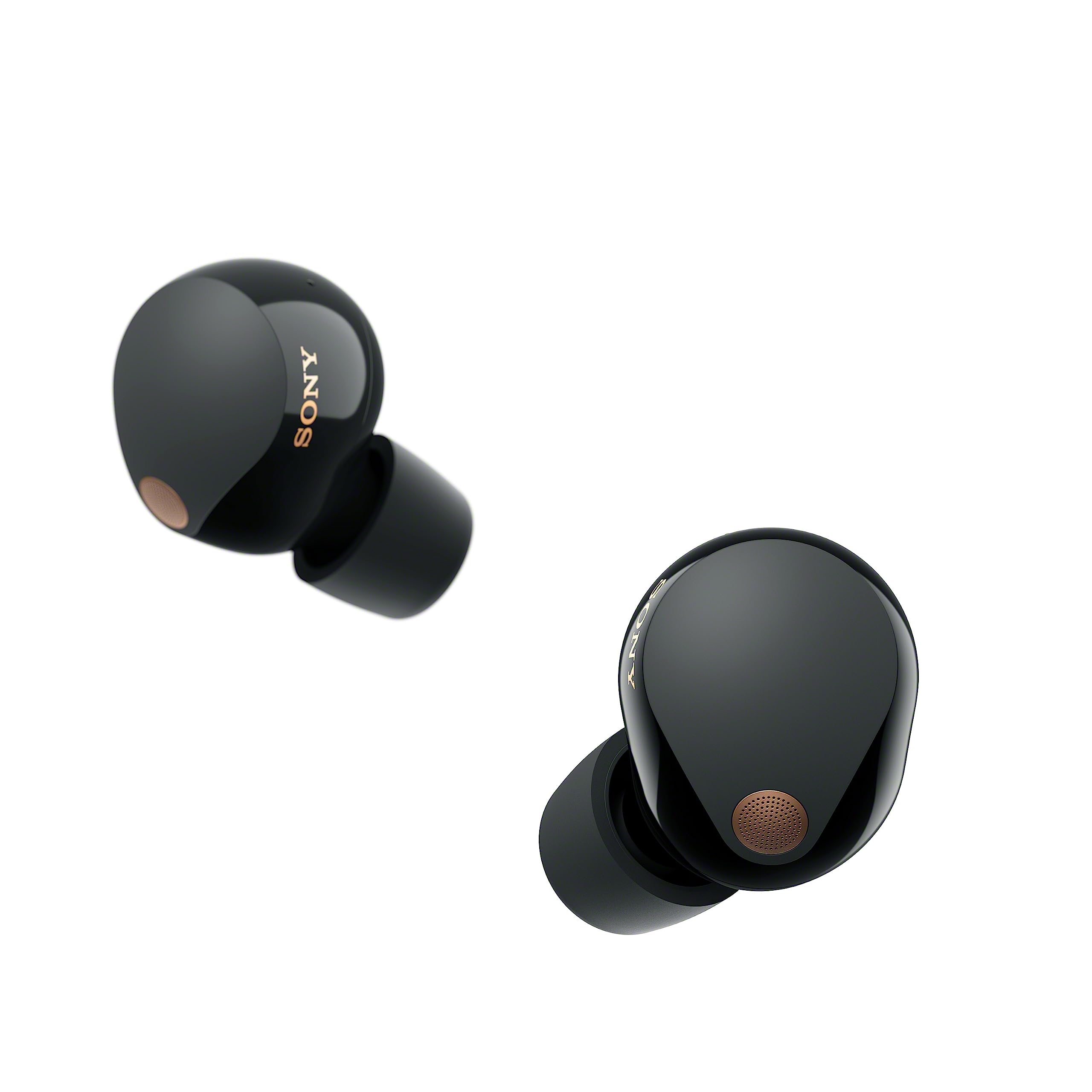 Sony WF-1000XM5 Wf Xm5, The Best Truly Wireless Noise Cancelling Earbuds, Made from Recycled Plastic Materials, Clear Bluetooth Signal, Adaptive Sound Control with AI, Xm5 Earbuds, Black