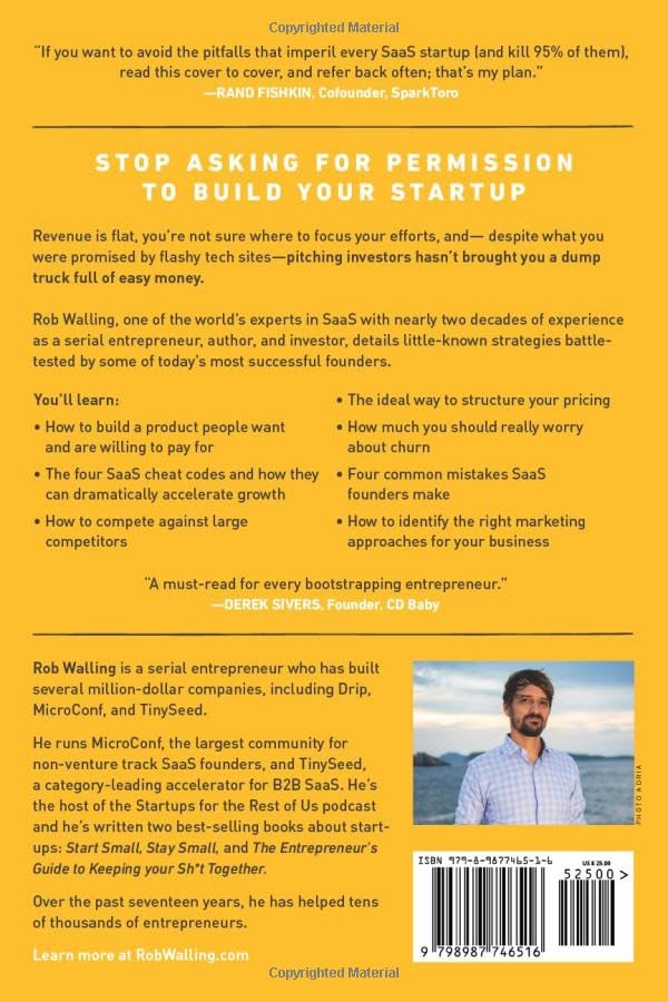 The SaaS Playbook: Build a Multimillion-Dollar Startup Without Venture Capital