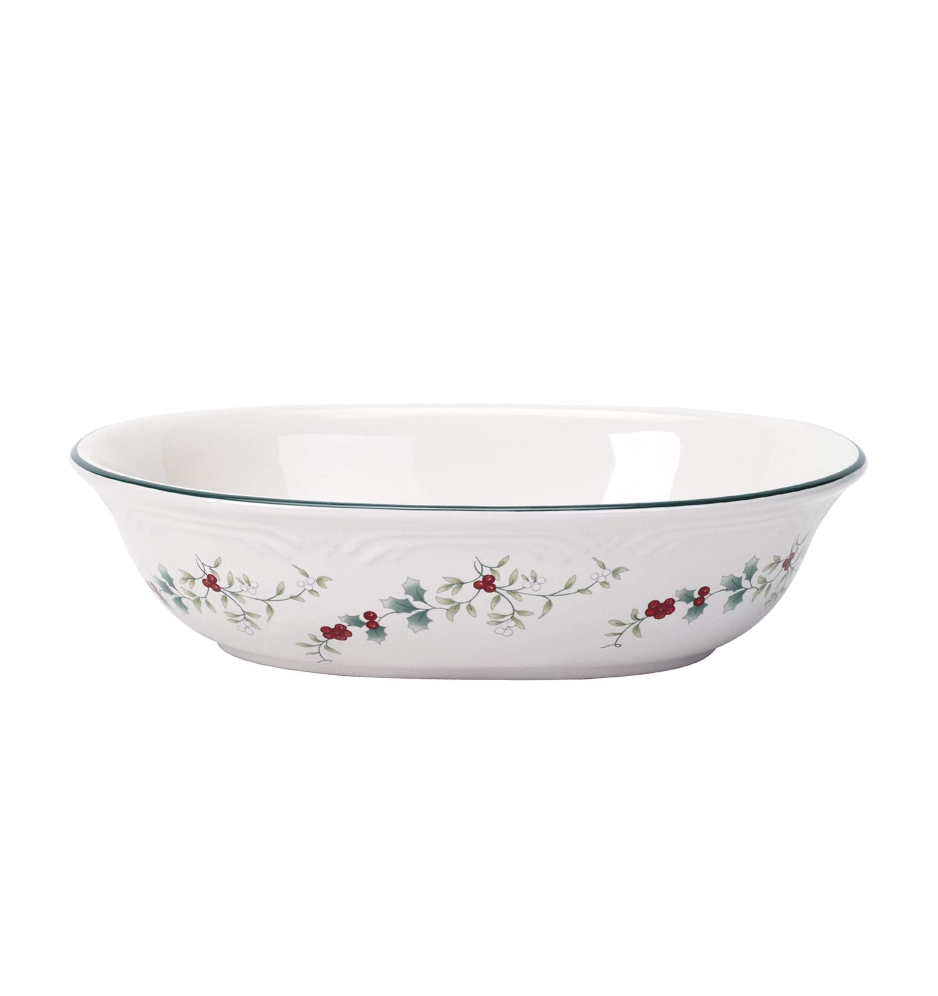 Pfaltzgraff Winterberry Oval Vegetable Bowl, 1.5 quart, Assorted