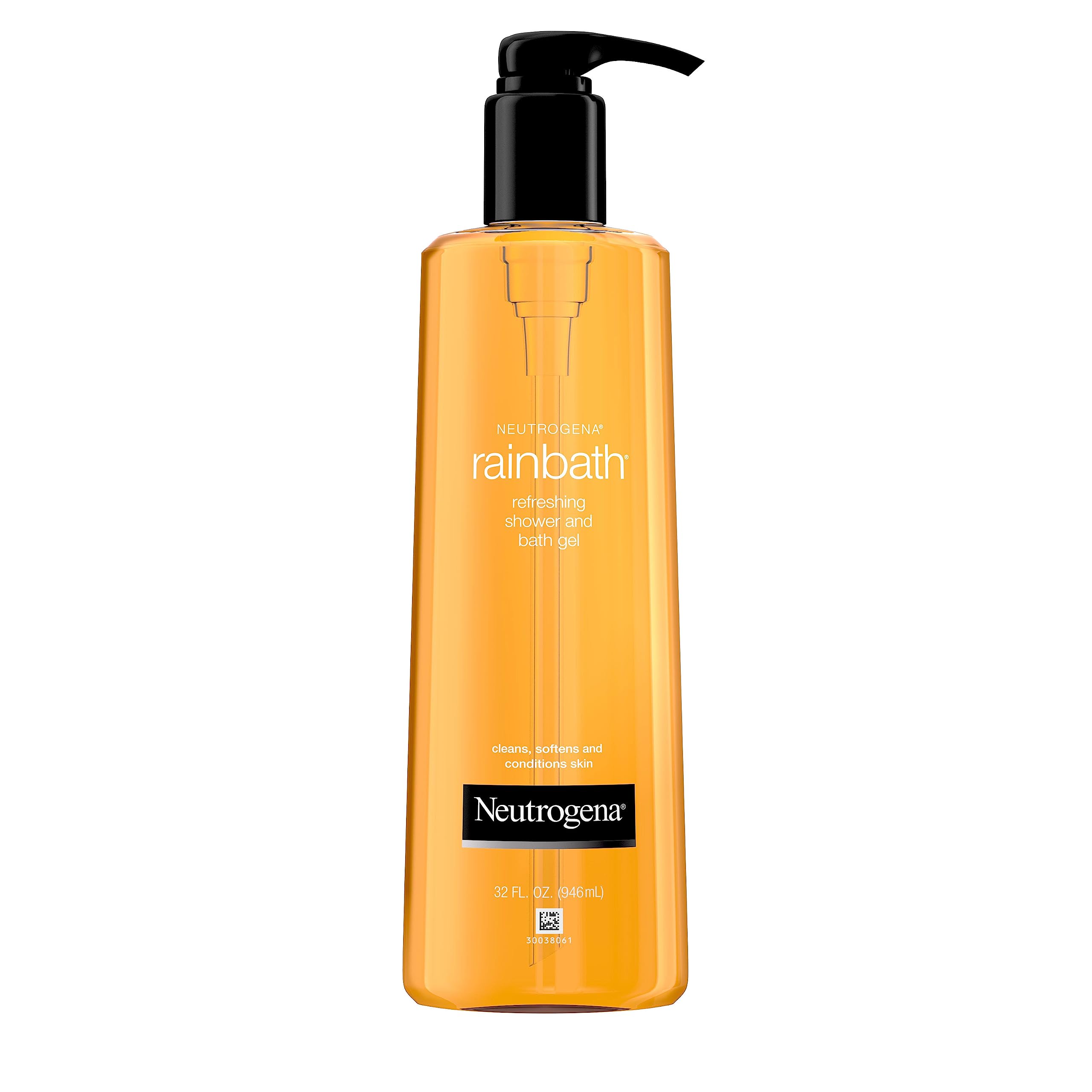 Neutrogena Rainbath Body Wash, Refreshing, Moisturizing Daily Body Cleanser and Shaving Gel with Clean Rinsing Lather, Original Scent, 32 fl. Oz