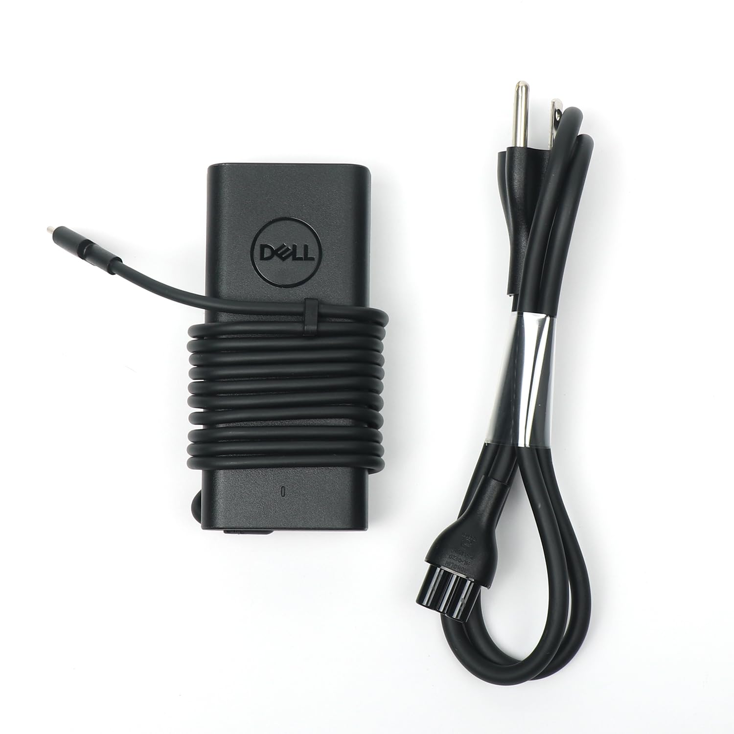 Dell 65W USB-C Laptop Charger,Latitude 5400 5410 5420 5430 5440 5450 Power AC Adapter with Power Cord Cable, Black, HA65NM190