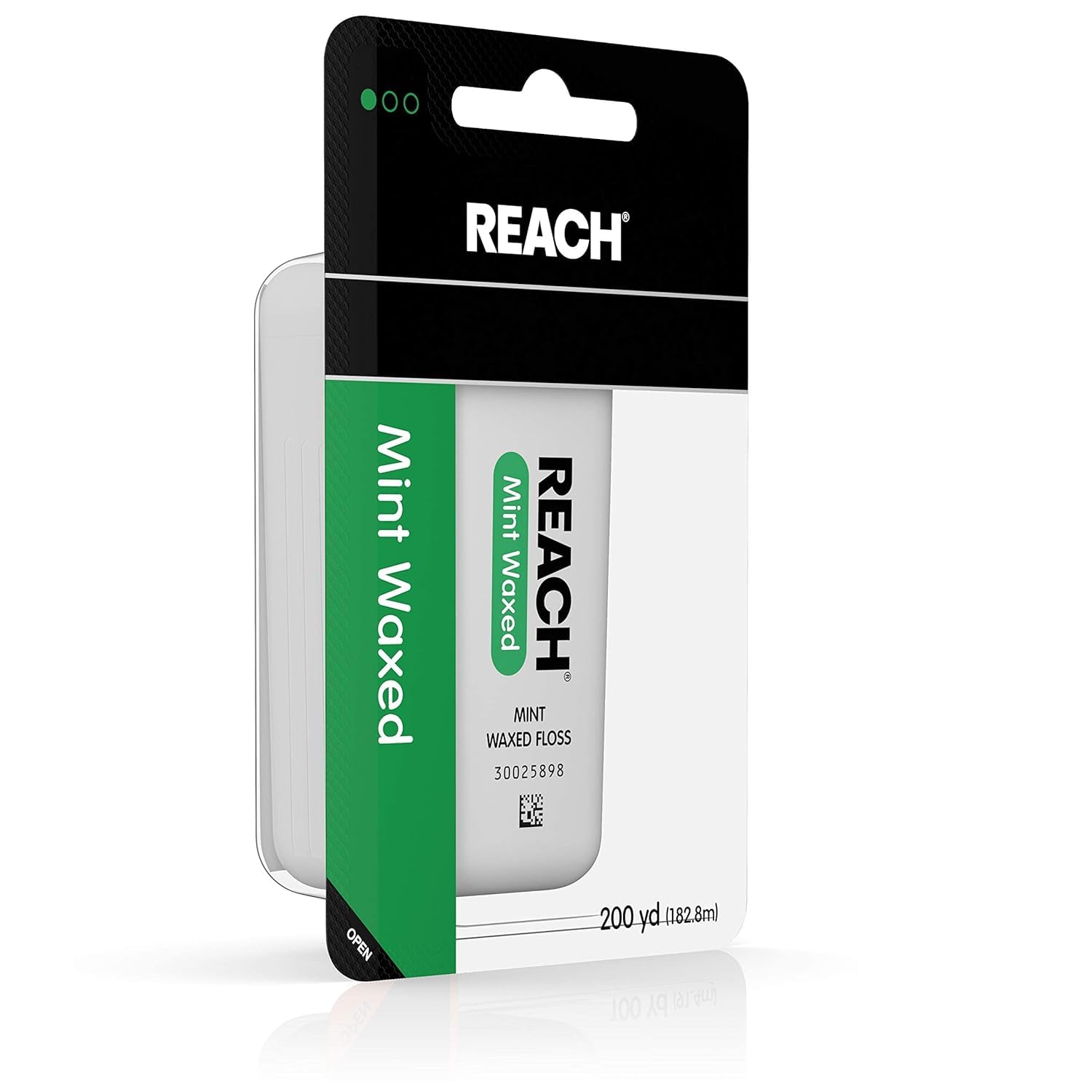 REACH Mint Waxed Floss 200 Yards (Pack of 2)
