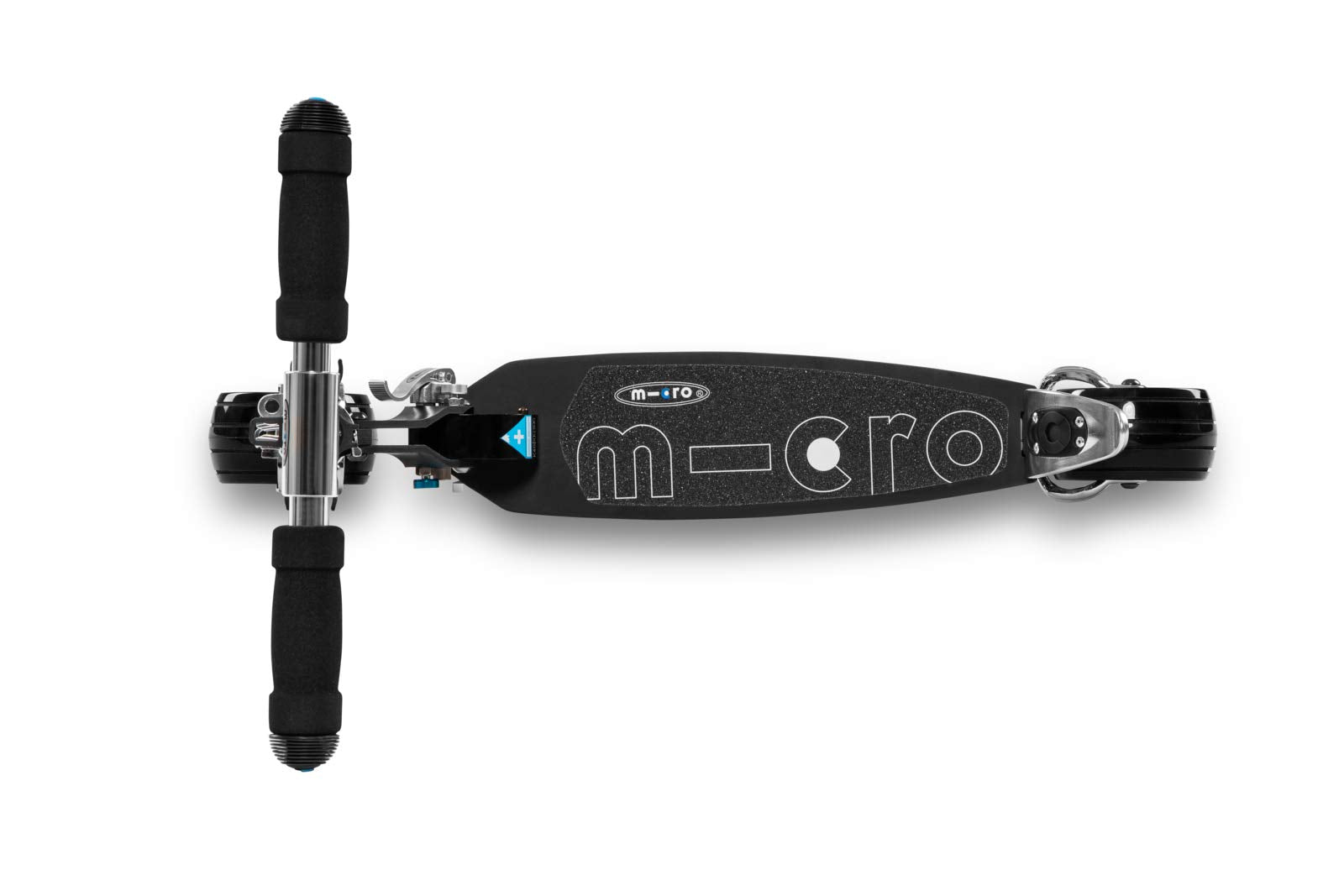 Micro Kickboard Rocket Kick Scooter Ages 8-Teen (Black)
