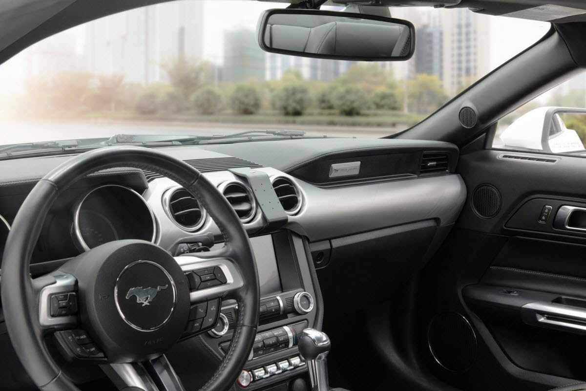 Scosche ProClip Center Dash Mount Compatible with 2015 to 2023 Ford Mustang with StuckUp™ Universal Phone Mount Bundle