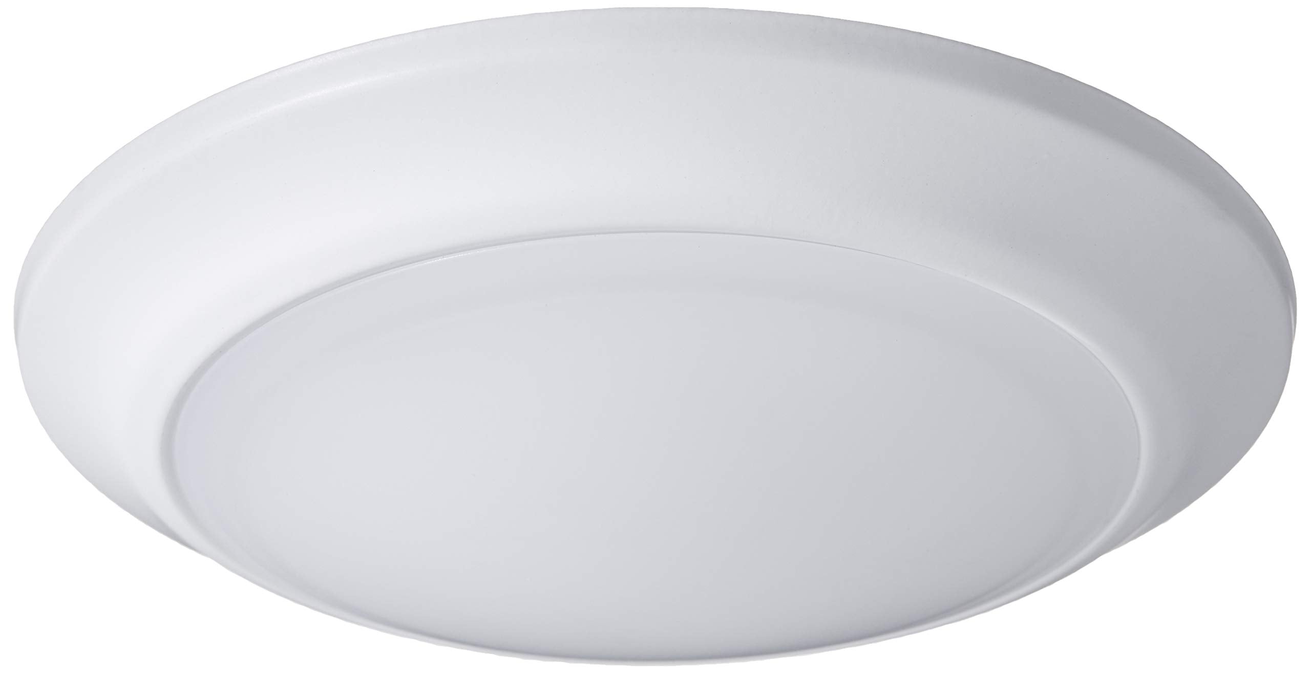 Westinghouse 6364500 7-3/8-Inch Dimmable Energy Star Indoor/Outdoor Surface Mount Wet Location, White Finish with Frosted Lens LED Ceiling Fixture,