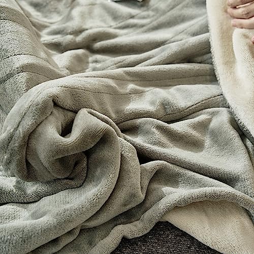 JET'S HOME Heated Blanket 50"x60" - ETL&FCC Certified Flannel Electric Blanket Throw Machine Washable Heating Blanket with 5 Heating Levels 3 Hours Auto-Off Overheating Protection (Blue)