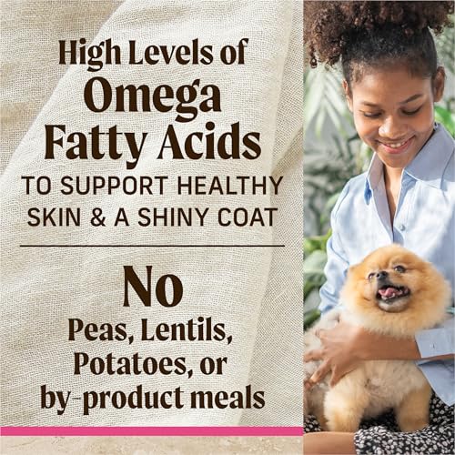 Merrick Healthy Grains Premium Dry Dog Food for Small Dogs, Wholesome and Natural Kibble, Small Breed Recipe - 12.0 lb. Bag