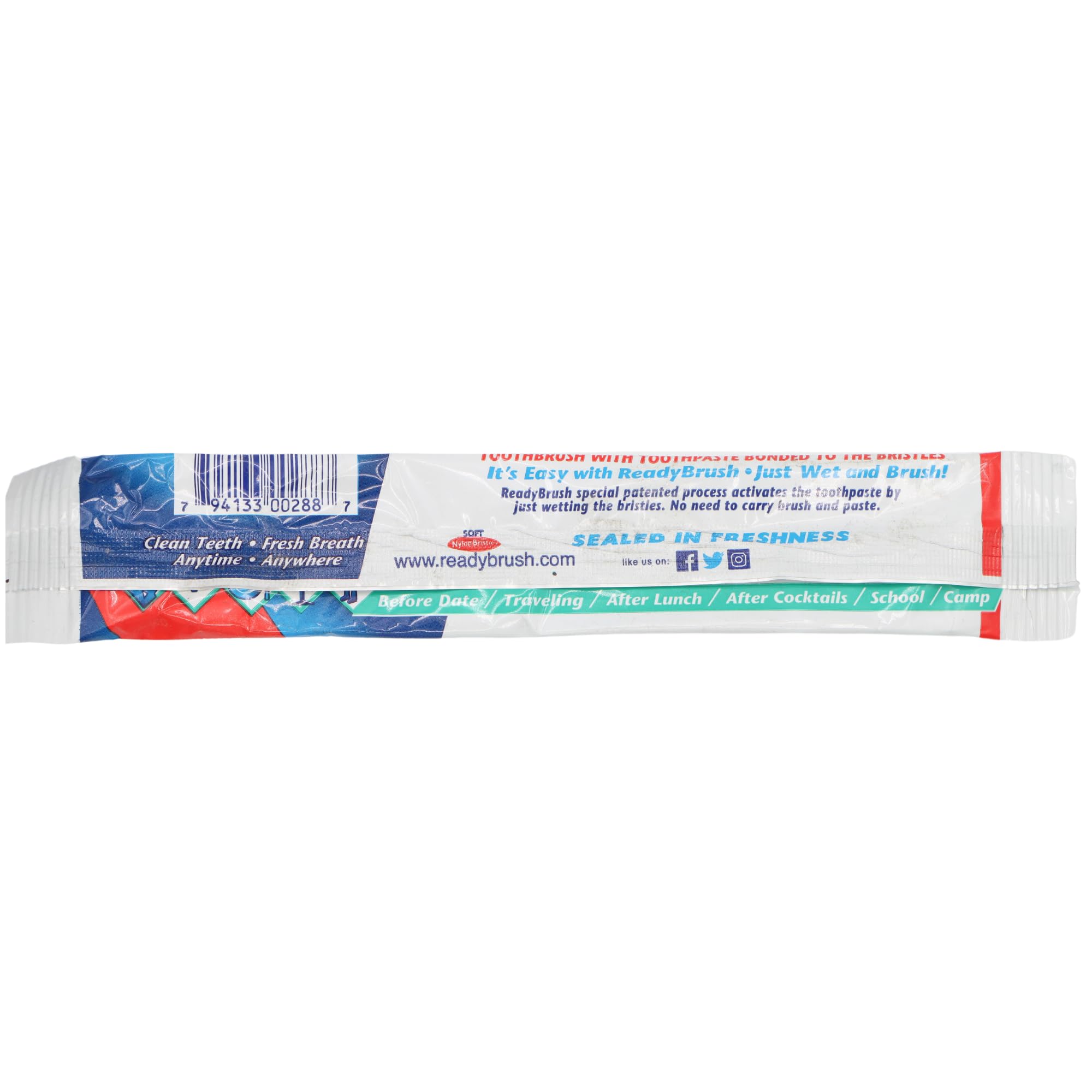 ReadyBrush Prepasted Reusable Toothbrush- 30 Pack- Made in the USA