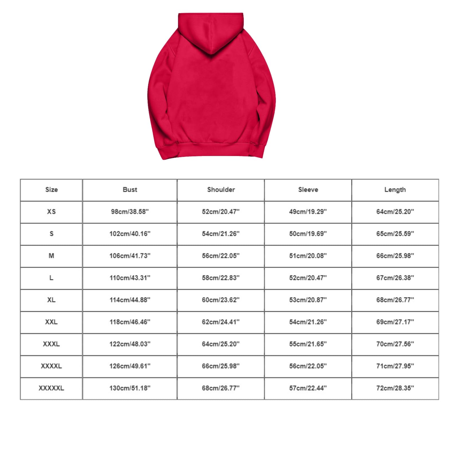 red Oversized Hoodie Amazon Warehouse Sale Clearance Returns Womens Oversized Hoodies Winter Cute Sweatshirts Pullover Fashion Tops Trendy Outfits Clothes for Mature Women Over 50 Red L