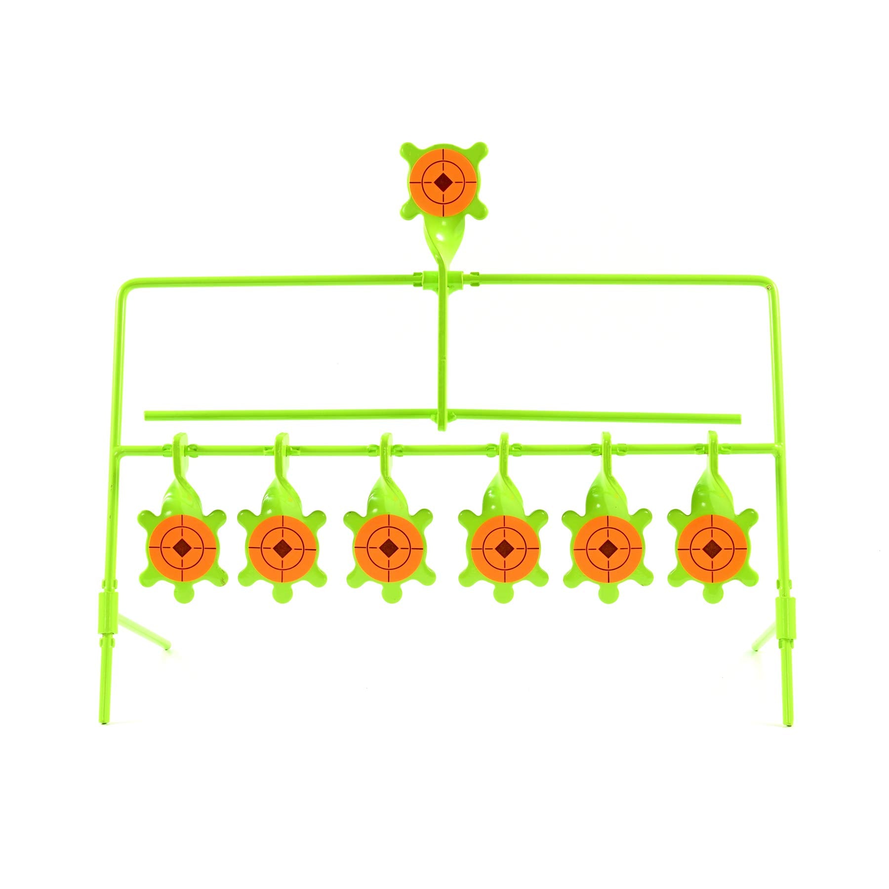 KNINE OUTDOORS 6 Pack Turtle Sign Air Gun Pellet BB Gun Rimfire Resetting Target, Rated for .22 .177 Caliber, 7 Targets