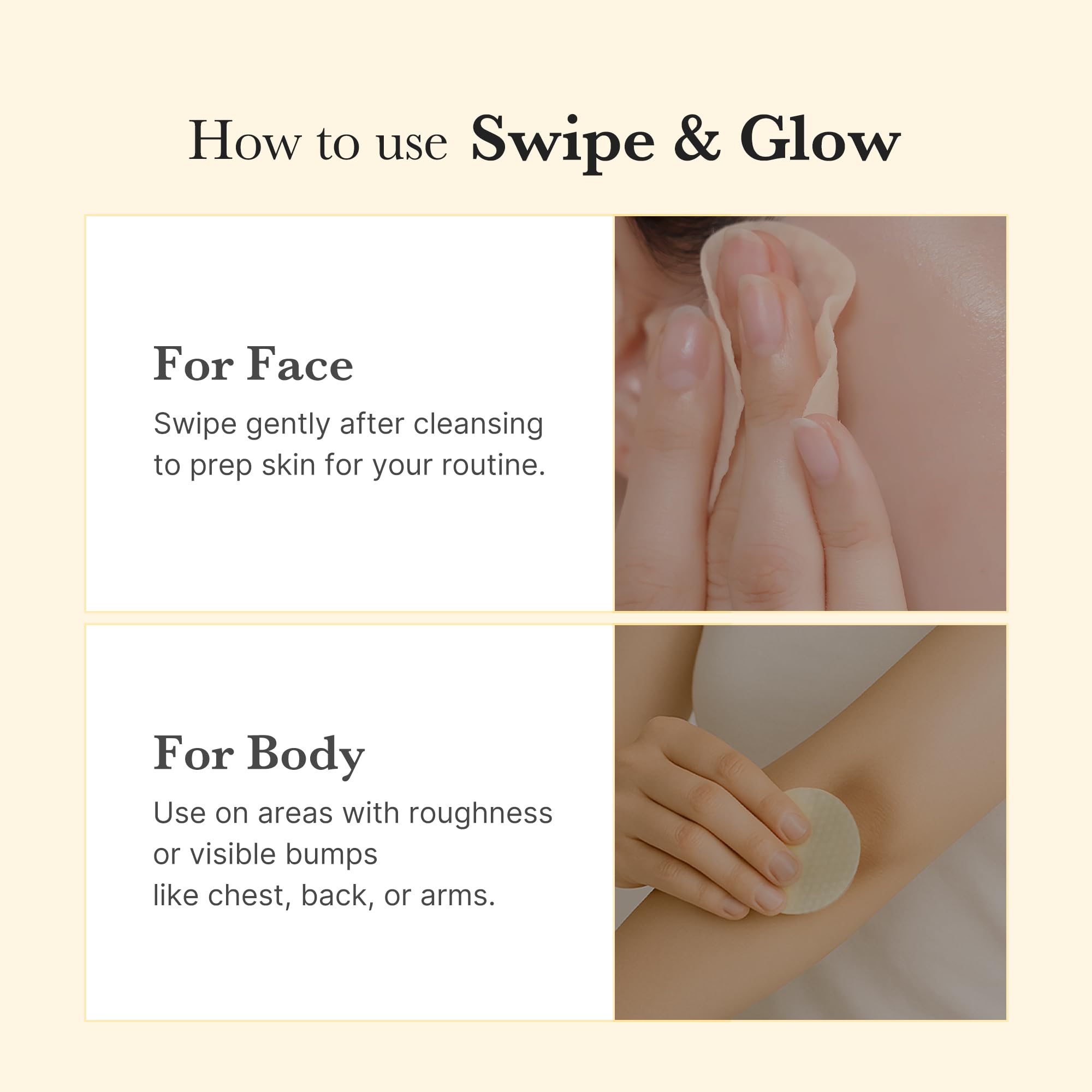 medicube Kojic Acid Prep and Seal Duo for Troubled Skin: Kojic Acid Turmeric Overnight Wrapping Peel Off Mask and Kojic Acid Turmeric Clarifying Toner Pad