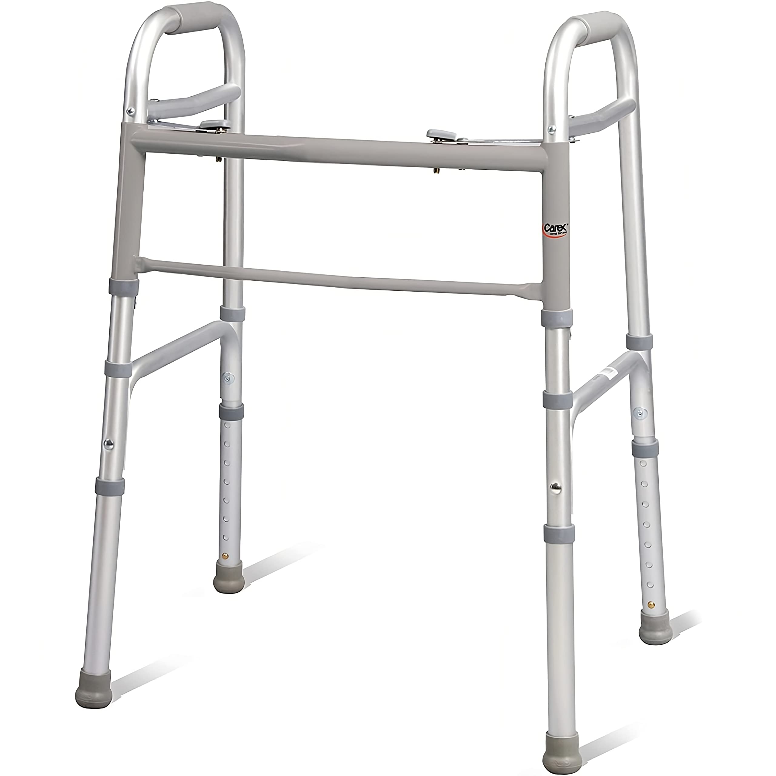 CAREX Folding Walker for Seniors, 30-37 Inches, 1 Count