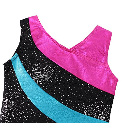 DAXIANG Blue Leotard for Girls 2t Dance Leotard Ballet Tutu Toddler Gymnastics Leotard