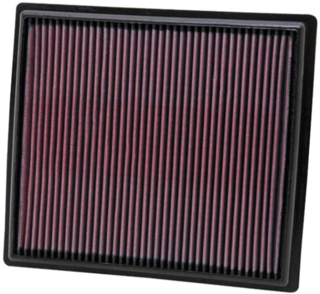 K&N Engine Air Filter: Reusable, Clean Every 75,000 Miles, Washable, Replacement Car Air Filter: Compatible with 2008-2017 BUICK/HOLDEN/CHEVROLET/ROEWE (Regal, LaCrosse, II, III, Malibu, 950), 33-2442