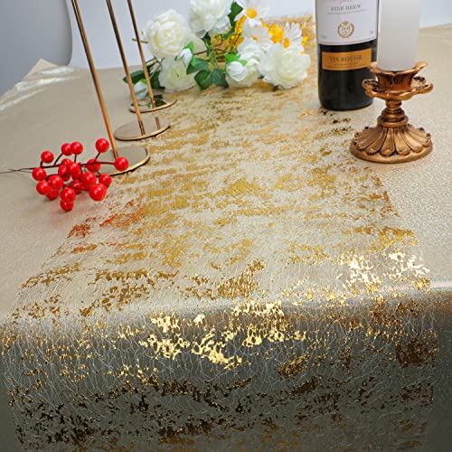 Snowkingdom Royal Blue Table Runner, Sequin Glitter Foil Metallic Thin Mesh Table Runner Roll 11 Inch x 49 Feet, Blue Table Decorations for Wedding Birthday Party Christmas Graduations