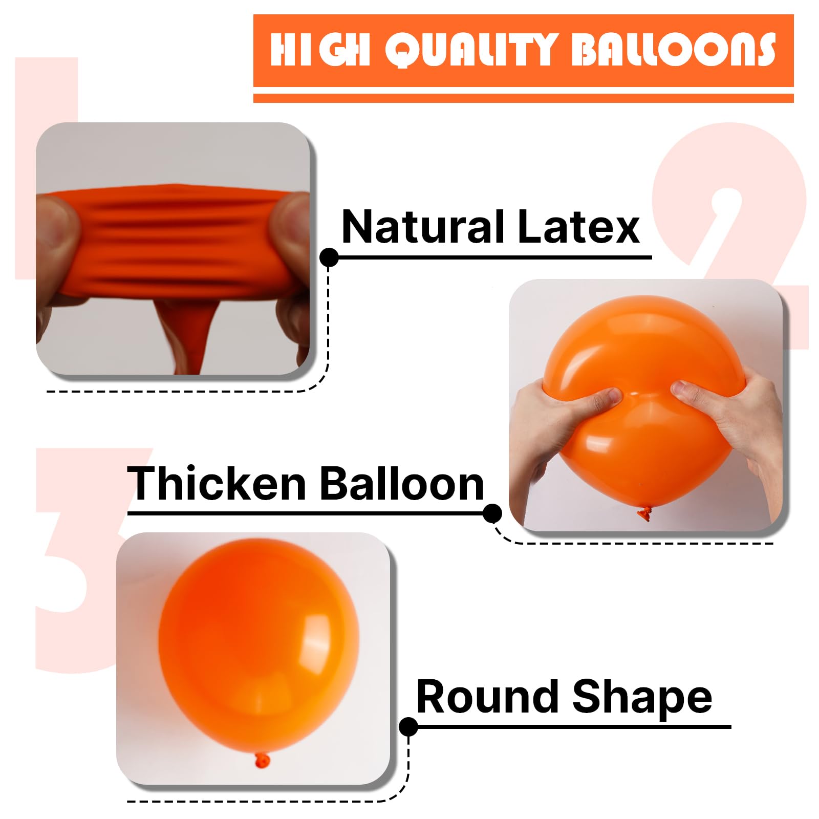 PartyWoo Balloons 90 pcs Different Sizes of 18 12 10 5 Inch Orange Fall Balloon Arch Kit Garland for Thanksgiving Halloween Little Cutie Baby Shower Birthday Party Decorations Orange-Y9