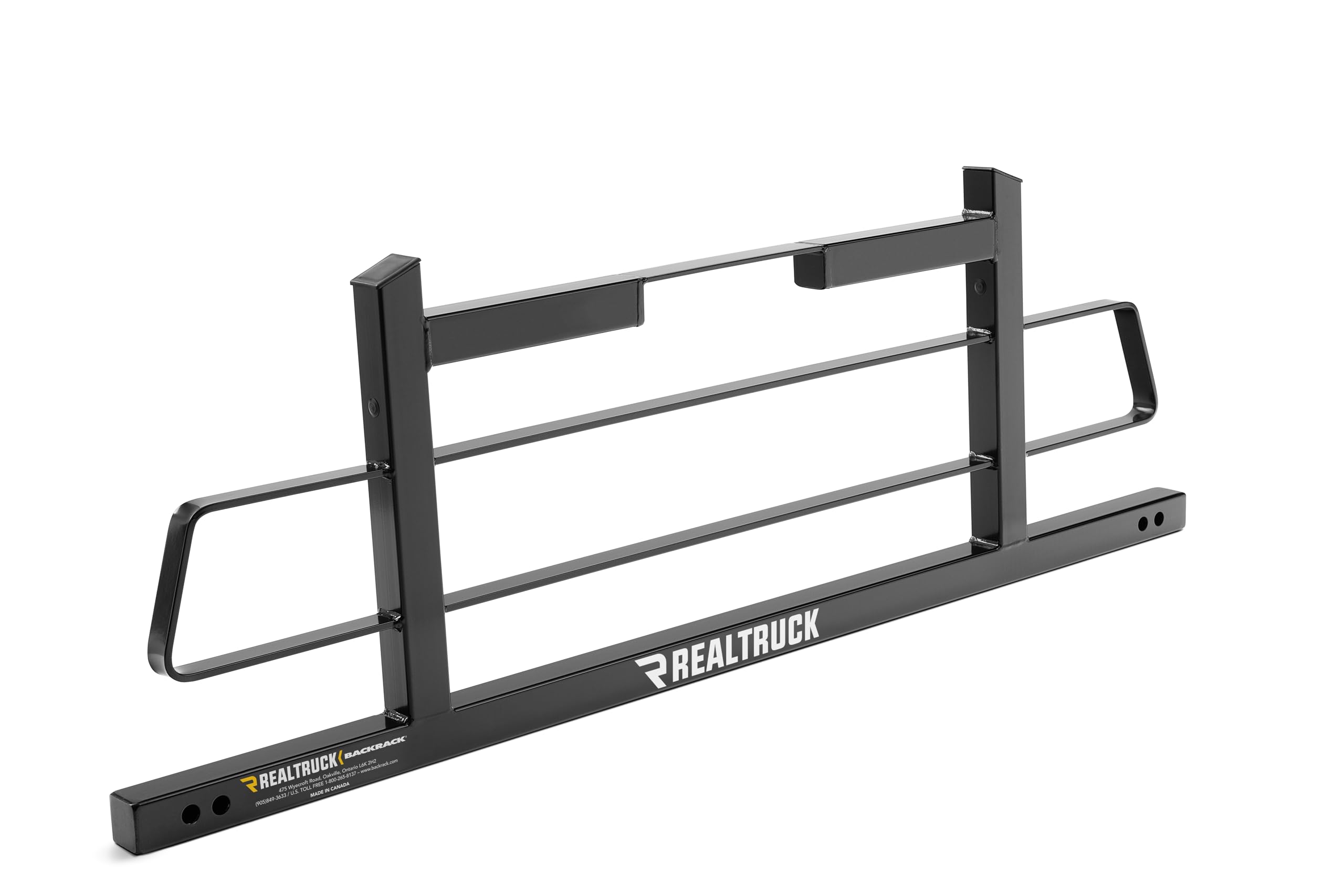 RealTruck BACKRACK Original Rack Frame Only | Black, No Drill | 15004 | Fits 2004-2025 Ford F-150; 2007-2018 Chevrolet/GMC Silverado/Sierra 1500; 2008-2019 & 2022-2025 Toyota Tundra & Others
