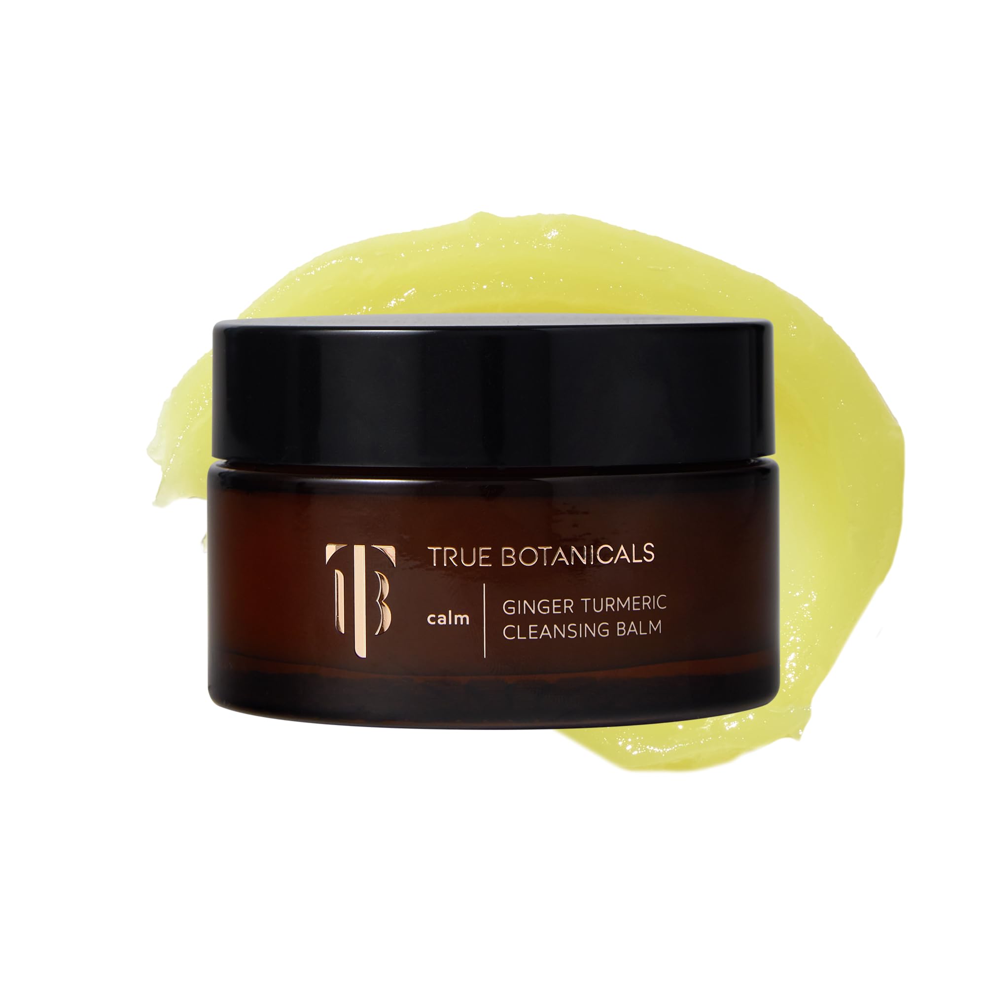 True Botanicals - CALM Ginger Turmeric Cleansing Balm | Non-Toxic, Cruelty-Free | Nourishes, Moisturize + Protects Against Envionrmental Damage| MADE Safe (3.4 oz | 100 ml)