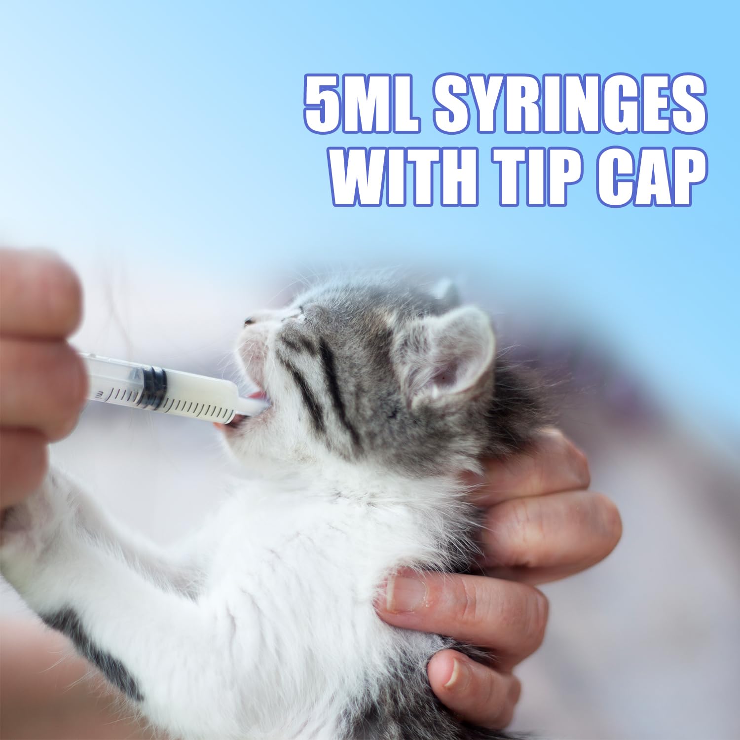 5ml Syringes with Caps (20 Pack)