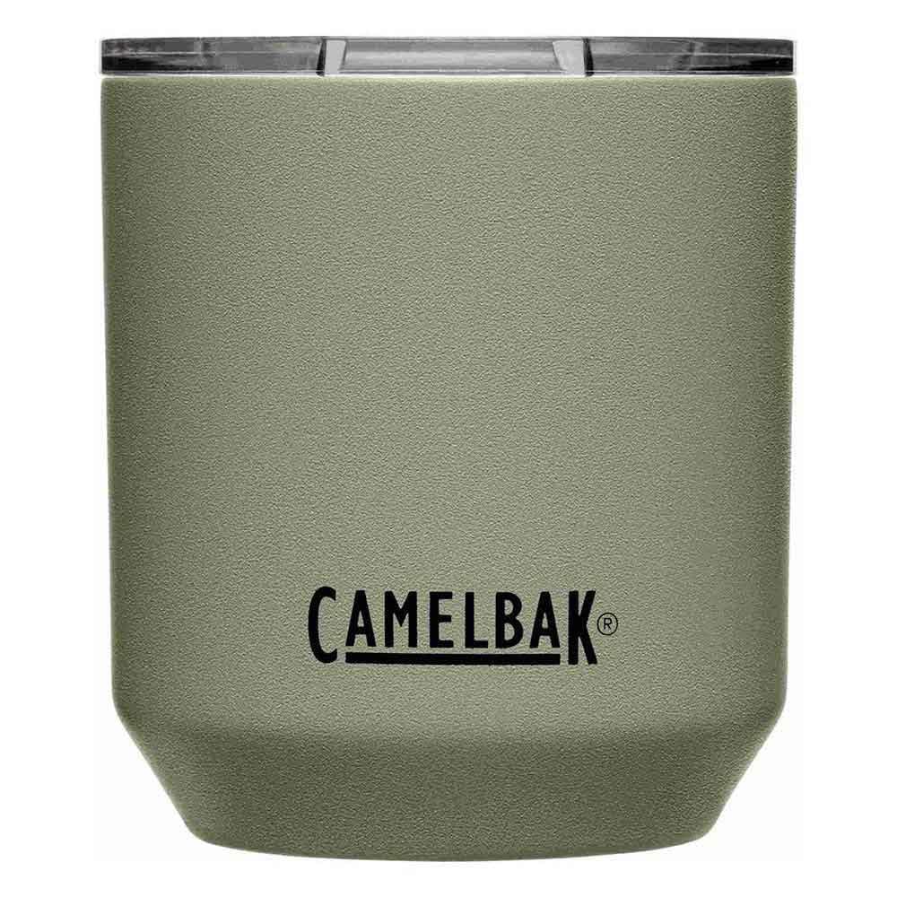 CamelBak Horizon 10oz Rocks Tumbler - Cocktail Glass - Insulated Stainless Steel - Tri-Mode Lid - Moss