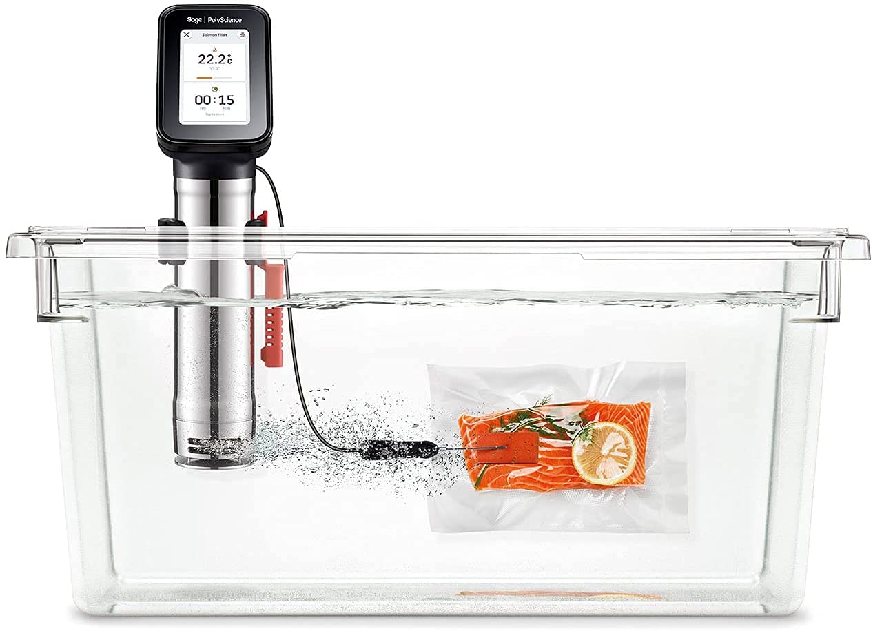 Breville Polyscience HydroPro Plus Sous Vide Immersion Circulator, 1450 Watt, Bluetooth, Stainless, CSV750PSS1BUC1