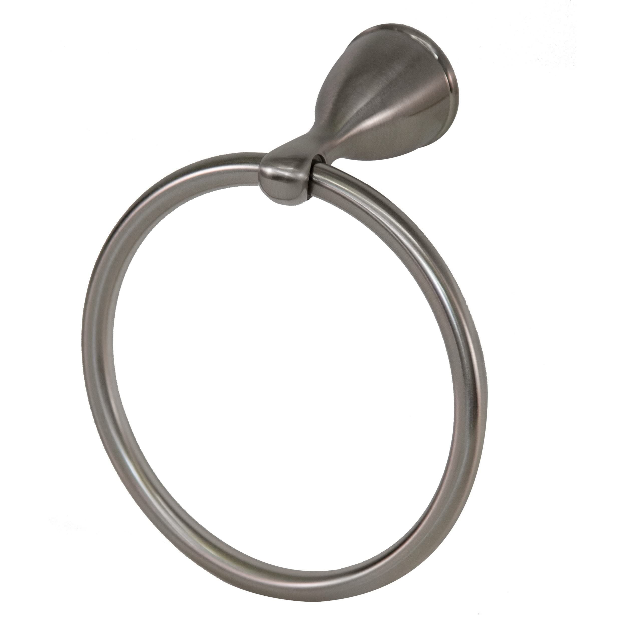 Design House 558643 Ames Towel Ring, Brushed Nickel