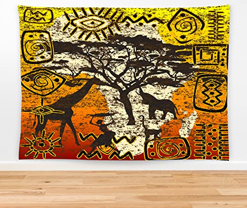 feelacle Werewolf Tapestry 80" X 60" Wolf Wall Hanging Party Decorations Home Decor For Bedroom Living Room Dorm (200 X 150cm)