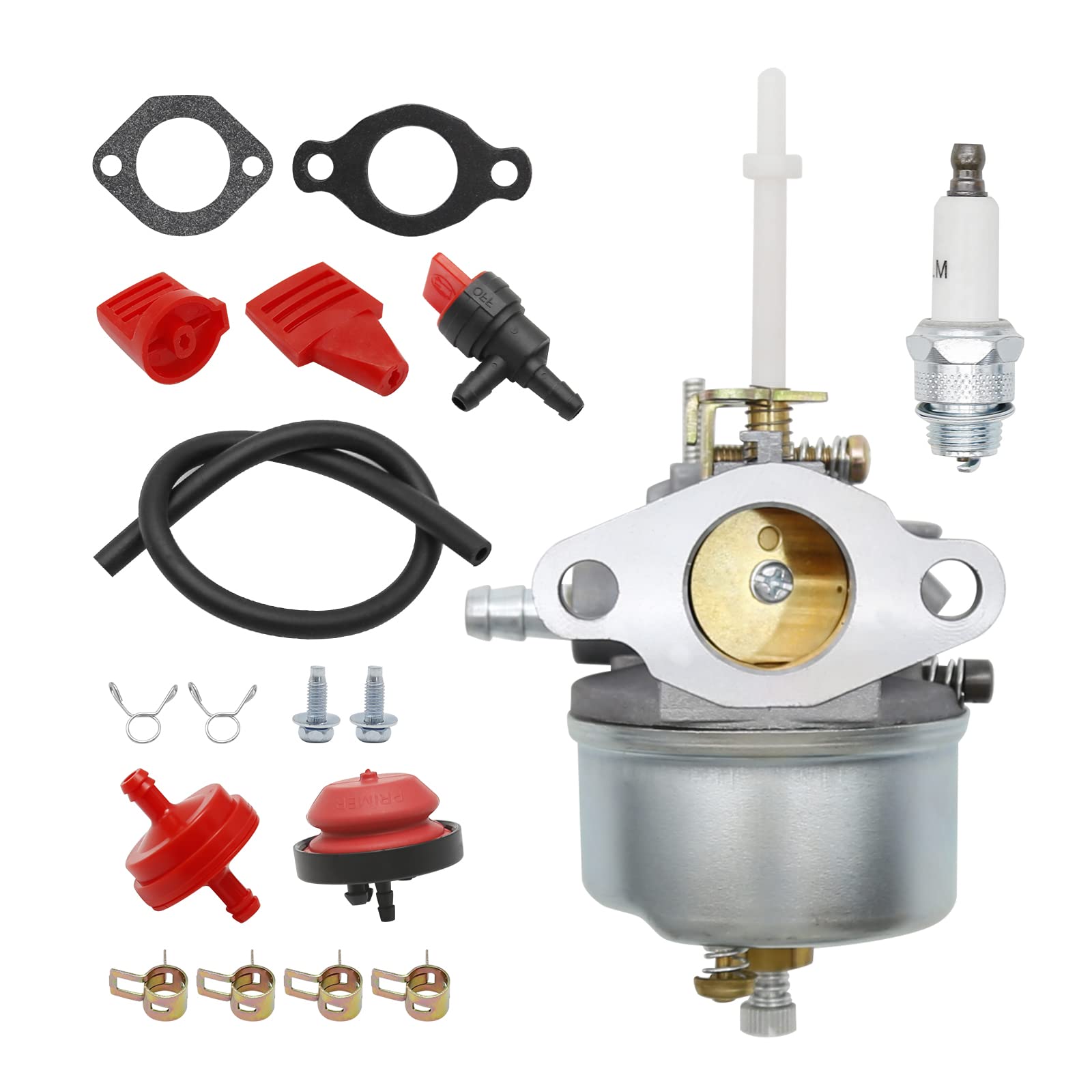 Hoypeyfiy Carburetor Kit Replacement for Tecumseh H50 HSK50 H60 HSK60 H70 HSK70 Snow Blower Replace 632371 632371A 632379 632379A