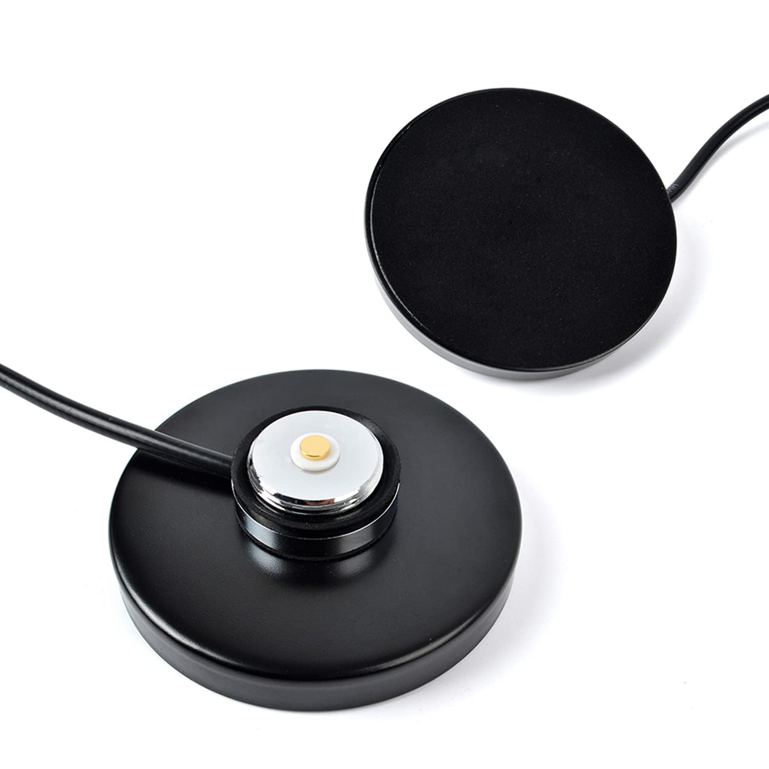 HYS TC-MB90 NMO Mount Magnetic Base for Car Bus Taxi Mobile Radio Antenna W/5M(16.4ft) RG58 Coaxial Cable PL-259 Plug