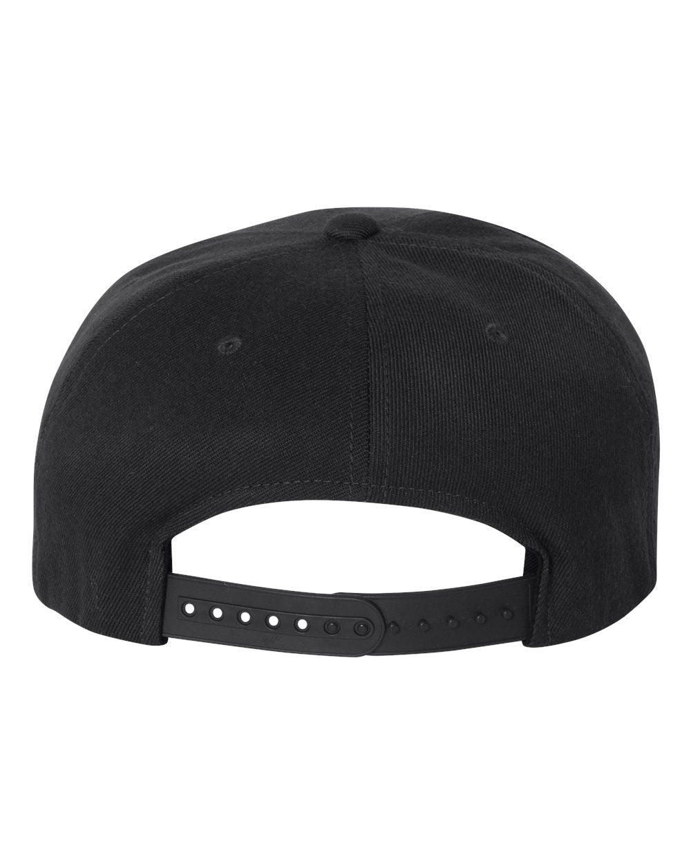 Flexfit Mens 110 Classic Snapback Baseball Cap, Black