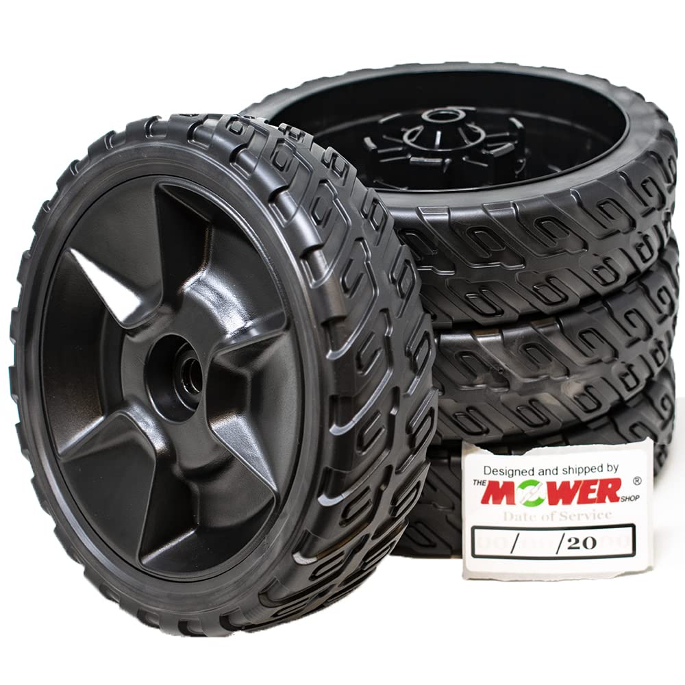 The Mower Shop HRN216 Wheel Set (Includes 2 Rear Wheels 42710-VR8-N00ZA and 2 Front Wheels 44710-VR8-N00ZA)