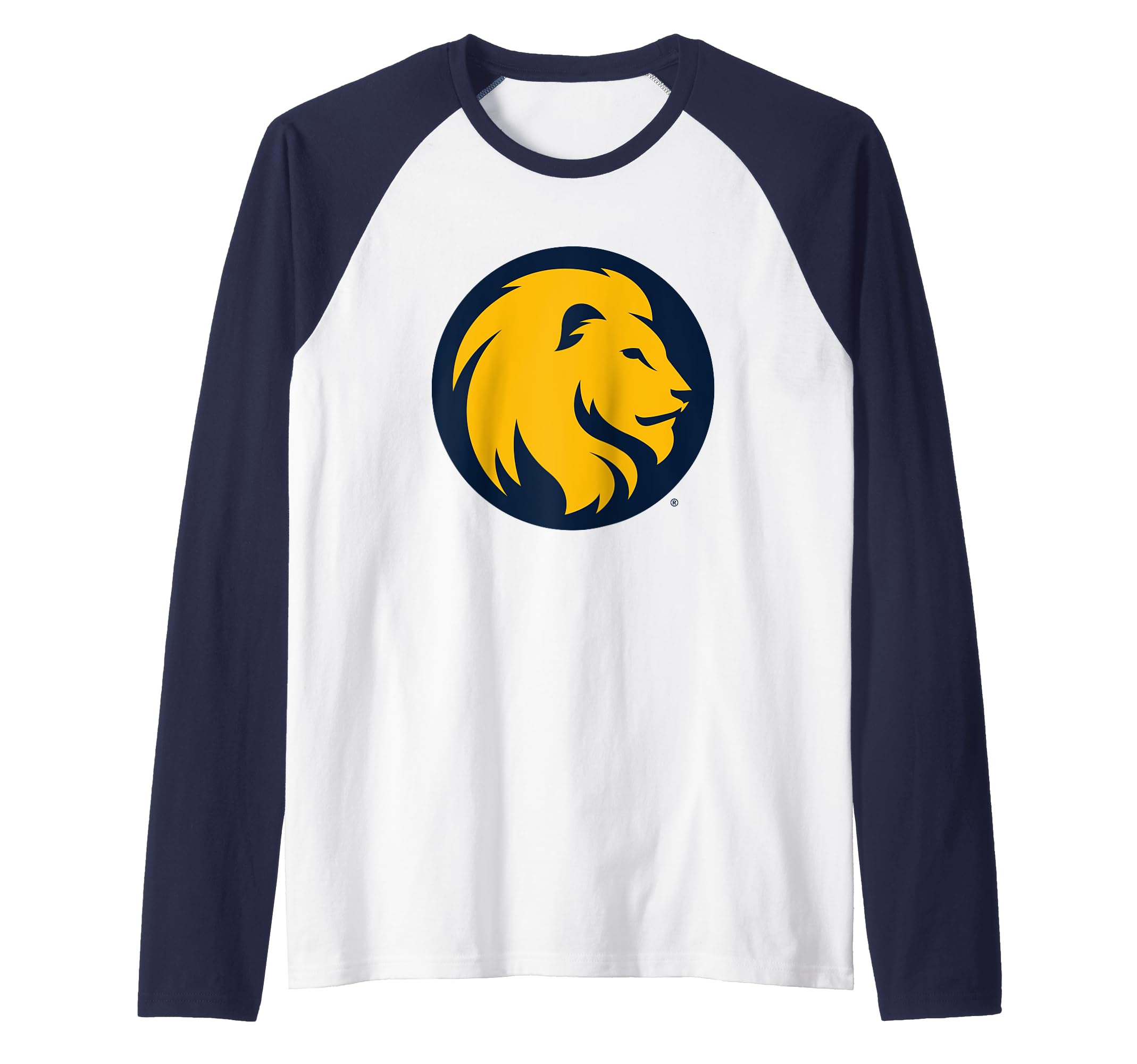 Texas A&M Commerce Lions Icon Officially Licensed Raglan Baseball Tee